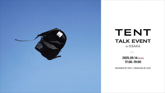 【TENT】TALK EVENT in OSAKA